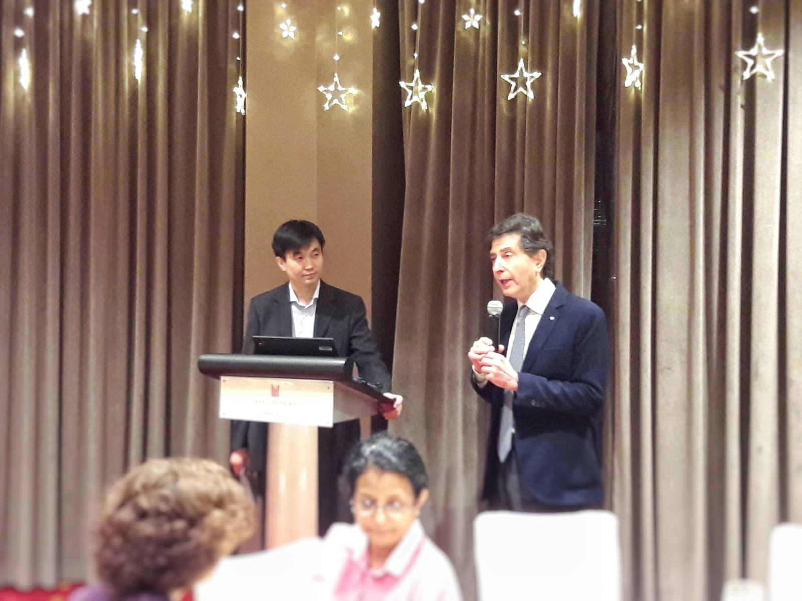 Chairing Pfizer Dinner Talk On NOACs In AF